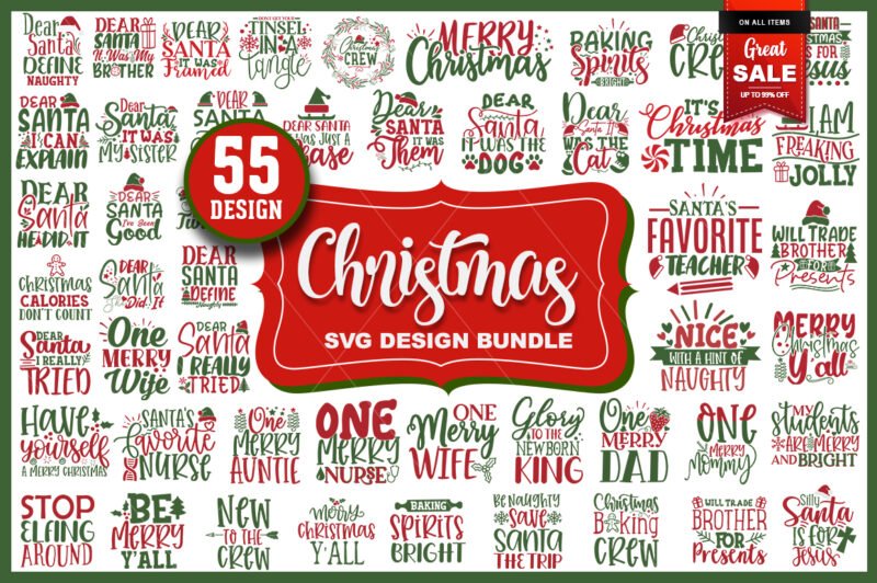 christmas svg bundle