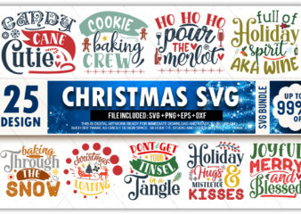 Christmas SVG Bundle t shirt vector file