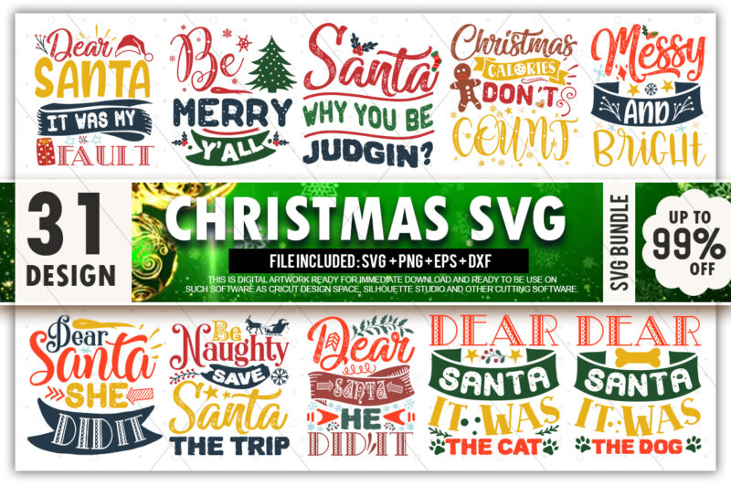 Christmas SVG Bundle