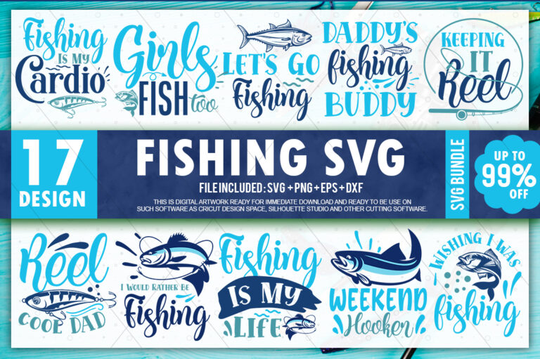 Download Fishing SVG Bundle - Buy t-shirt designs