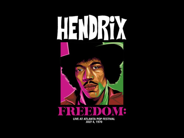 Hendrix graphic t shirt