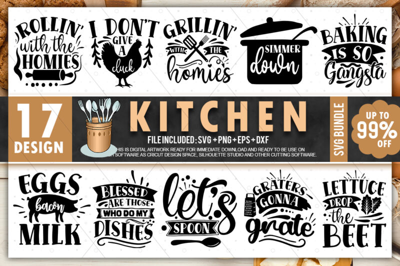 Kitchen SVG Bundle