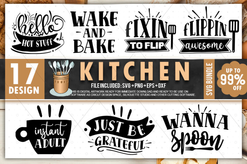 Kitchen SVG Bundle