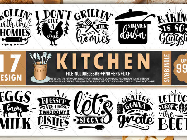 Kitchen svg bundle t shirt vector art