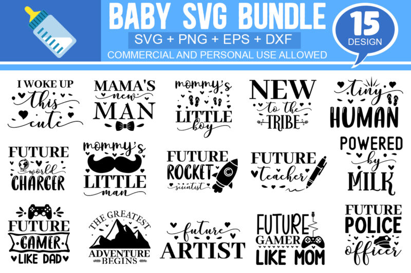 Baby SVG Bundle