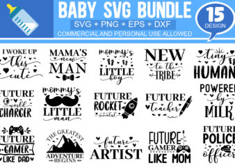 Baby SVG Bundle t shirt template