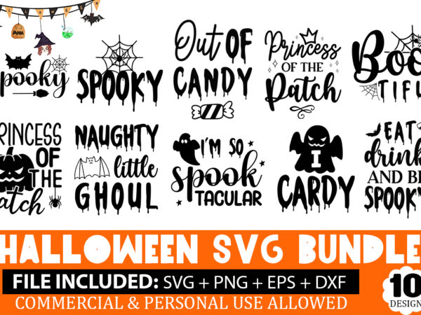 Halloween Svg Bundle Buy T Shirt Designs 