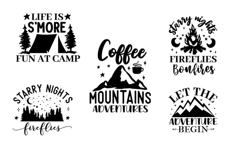 Camping SVG Bundle