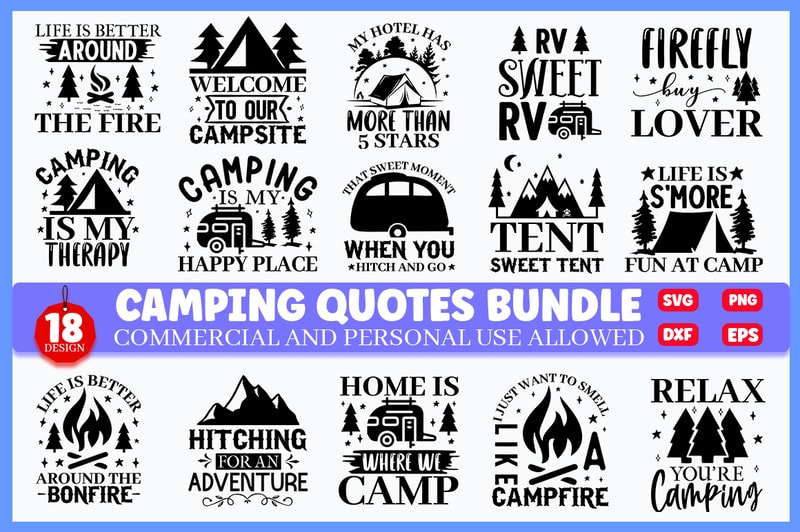 Free Free 178 Camping Quotes Svg SVG PNG EPS DXF File