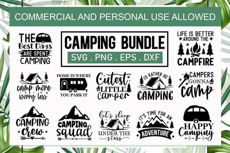 Free Free 124 Camping Svg Decals SVG PNG EPS DXF File