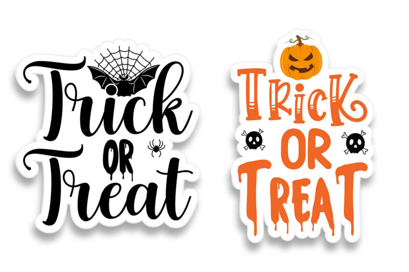 Halloween Stickers SVG Bundle