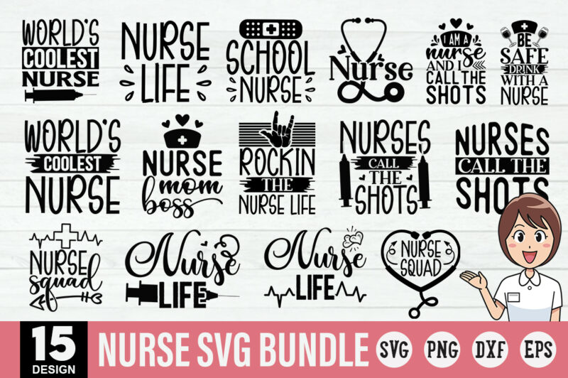 Nurse SVG Bundle