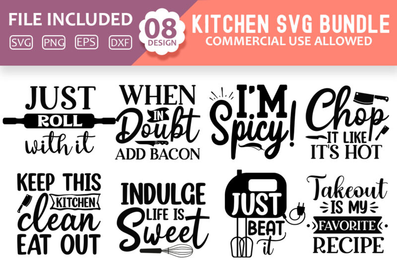 Kitchen SVG Bundle