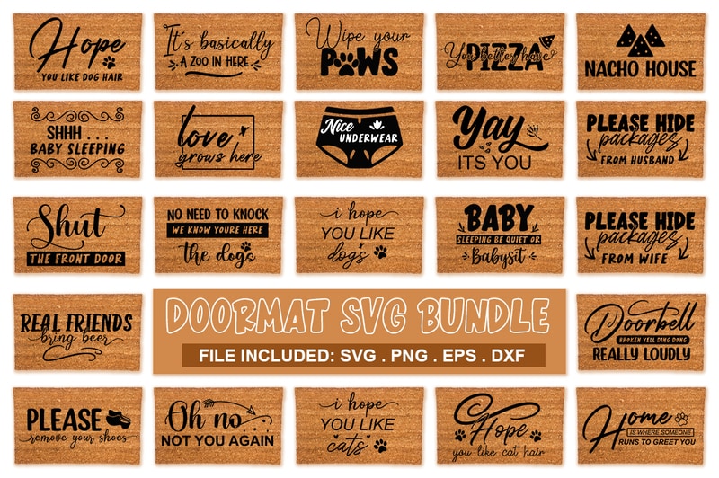 Download Doormat SVG Bundle - Buy t-shirt designs