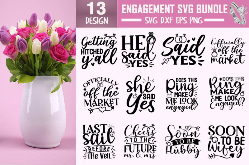 Engagement SVG Bundle