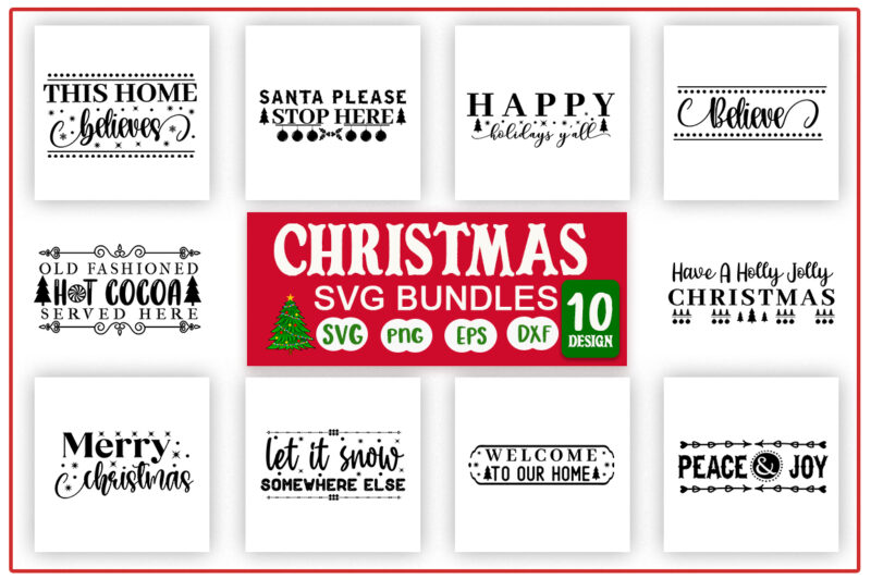 Christmas SVG Bundle