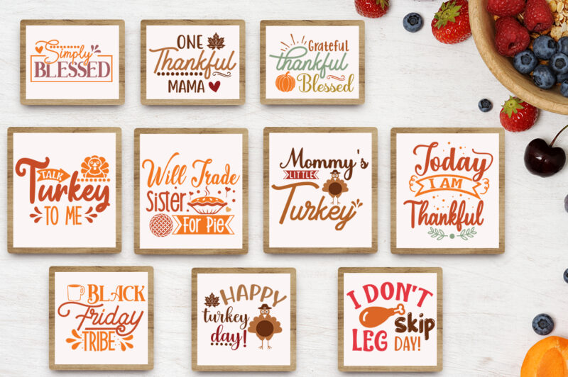 Thanksgiving SVG Bundle