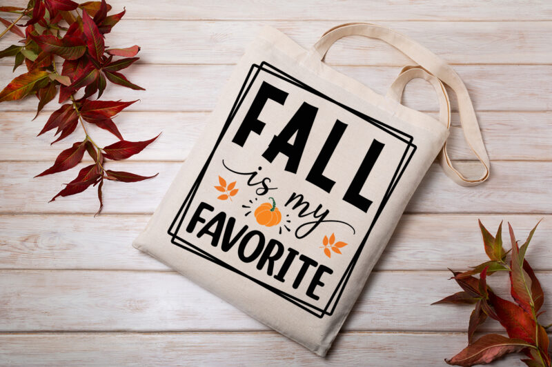 Fall Tote Bag SVG Bundle