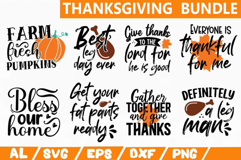 Thanksgiving SVG Bundle