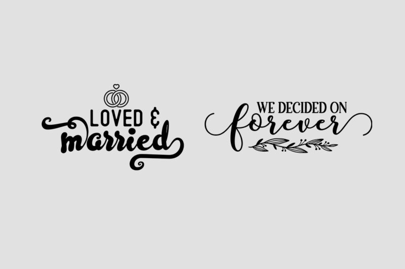 Wedding SVG Bundle