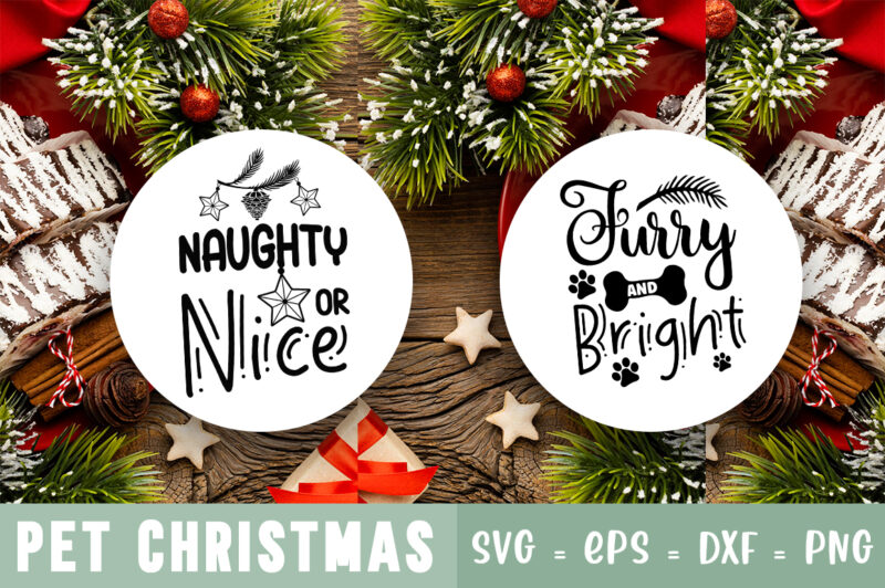 Pet Christmas SVG Bundle