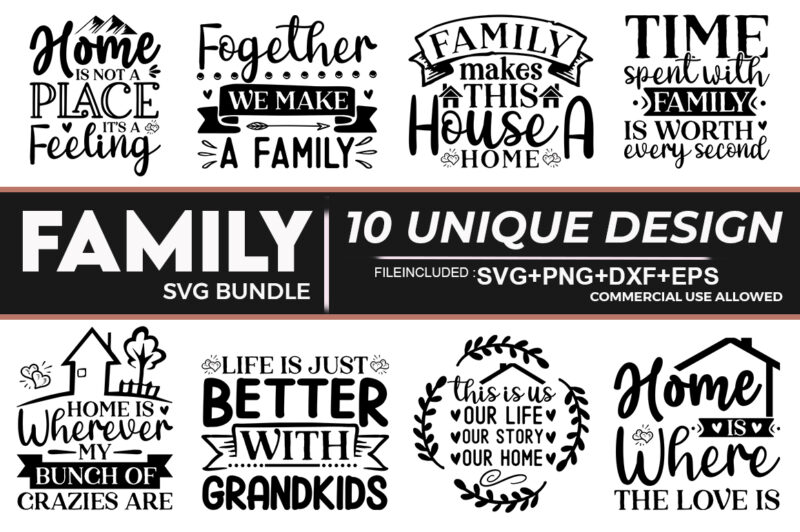 Family SVG Bundle