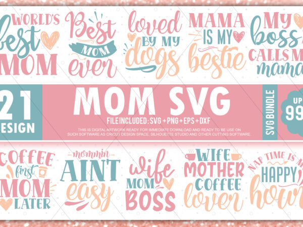 Download Mom Svg Bundle Buy T Shirt Designs