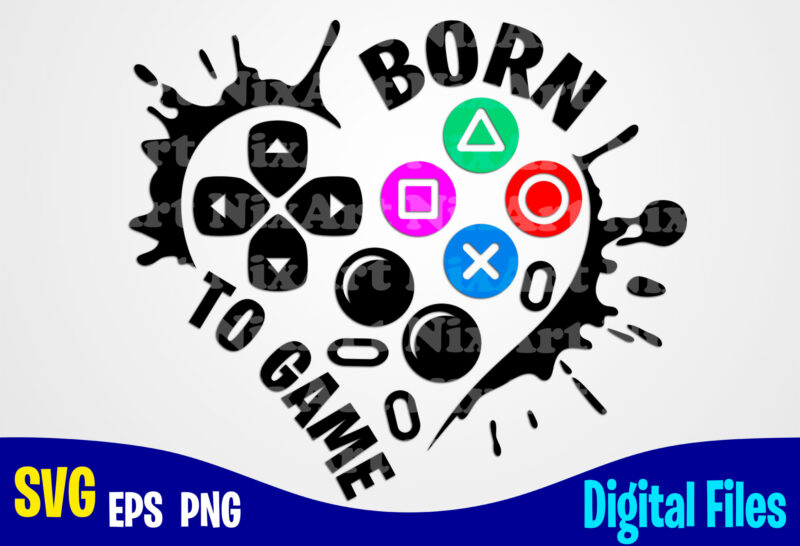 Gamer 24 designs bundle, Gaming, Funny vector Gamer design svg eps, png files for cutting machines and print t shirt designs for sale t-shirt design png