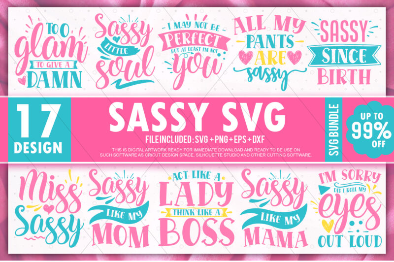 Sassy SVG Bundle