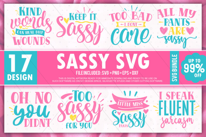 Sassy SVG Bundle