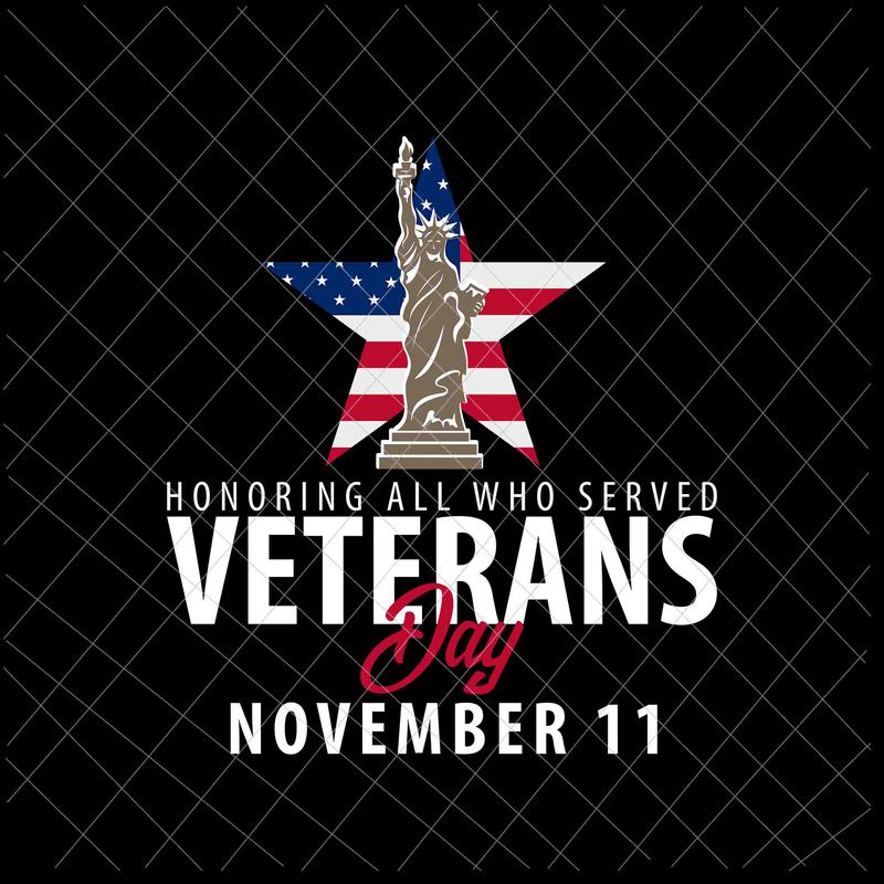 Veterans Day Honoring All Who Served Animation