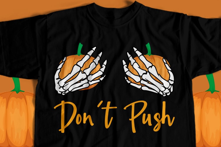 Don’t Push T-Shirt Design