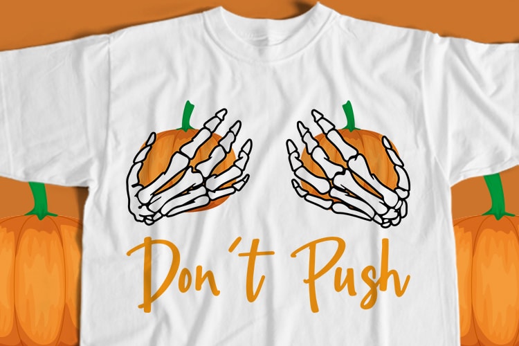 Don’t Push T-Shirt Design