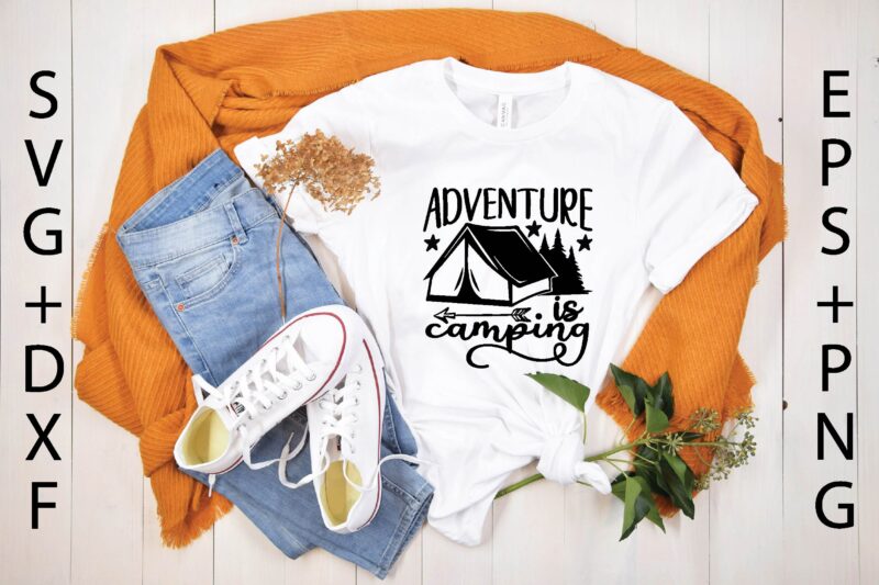 Camping svg bundle graphic t shirt