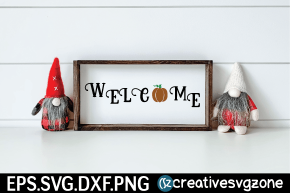 Welcome wood sign fall t shirt design for sale