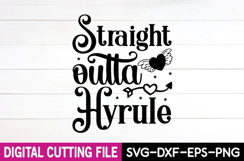 straight outta hyrule svg