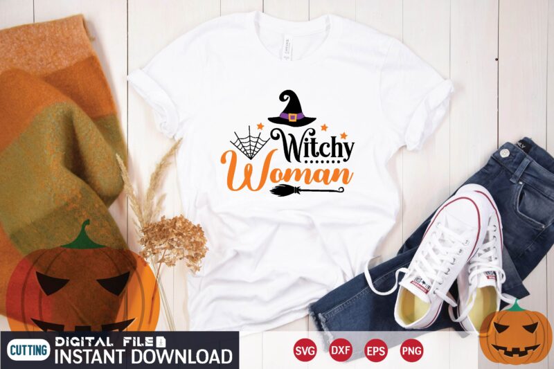 witchy woman svg T shirt Design