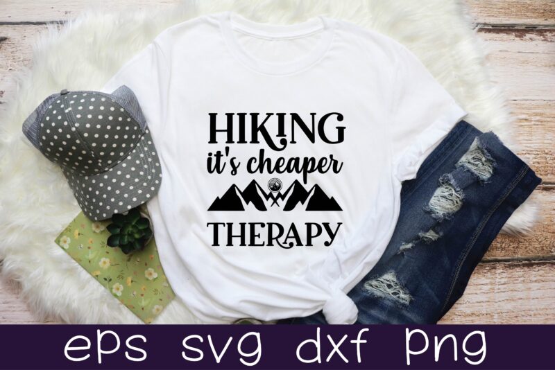 Hiking svg bundle t shirt vector file