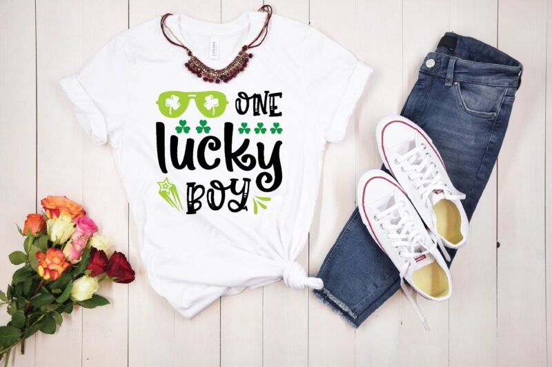 St-patricks-day svg bundle t shirt template vector