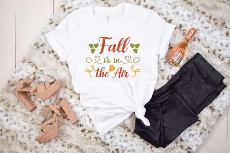 Fall is in the Air svg t shirt