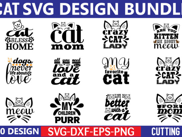 Cat svg bundle graphic t shirt