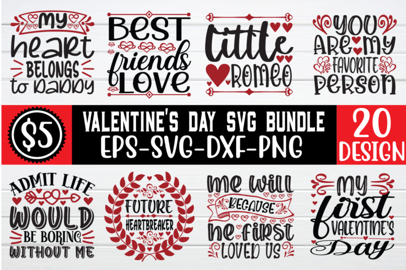 Valentine svg bundle t shirt vector art