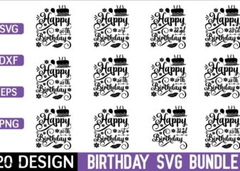 Birthday svg boundle t shirt template