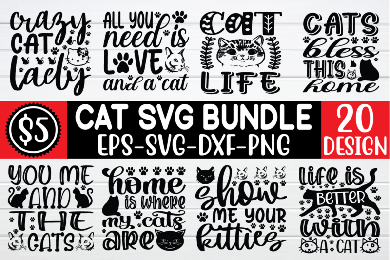 Cat svg bundle graphic t shirt