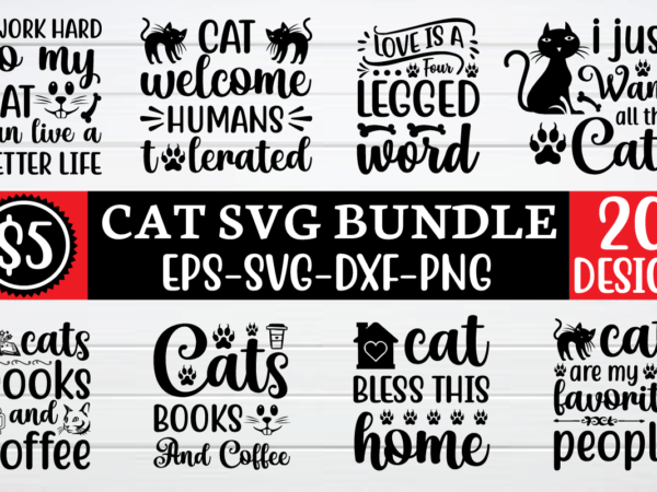 Cat svg bundle graphic t shirt