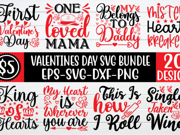 Valentine svg bundle t shirt vector art