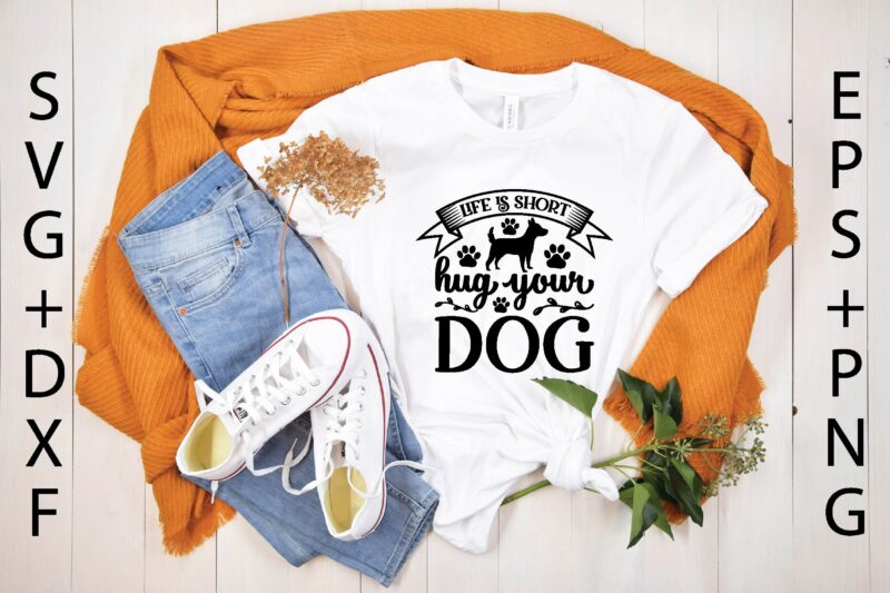 Dog svg bundle t shirt vector illustration