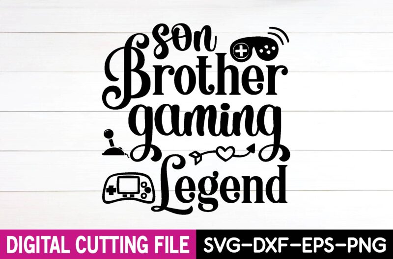 Gaming SVG design Bundle for sale!