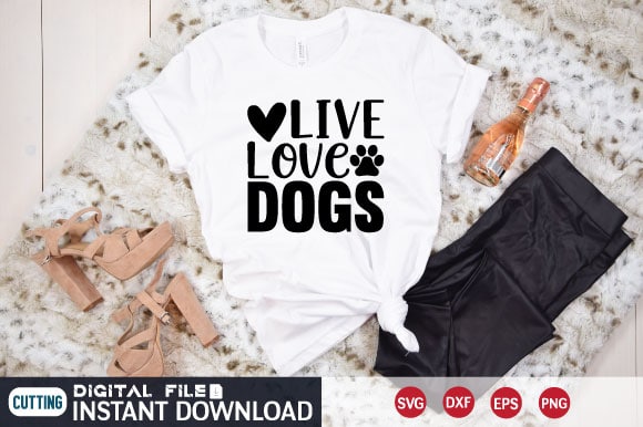 Dog svg bundle t shirt vector illustration