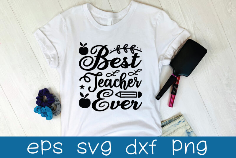 Teacher svg bundle t shirt designs for sale